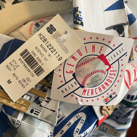 Yankees 100% Cotton Kids Button Down T-shirt - Picture 6 of 6